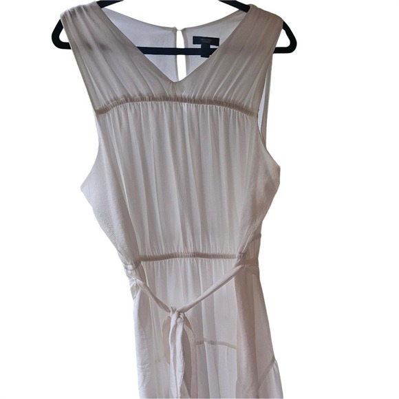 NWT Vera Wang White Tiered Tank Dress Midi White Size Size XXL - Picture 4 of 13